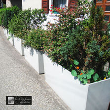 Bac jardinière FORCLAZ en béton fibré haute performance (BFUP) | FORCLAZ