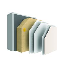 Système d'isolation par l'extérieur avec isolant en fibres de bois sous enduit décarboné |  StoTherm Wood Aims