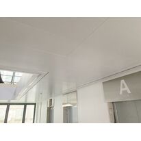 Bacs autoportants à bords droits sur ossature cachée | EC4 H