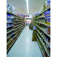 Éclairage linéaire à tubes fluorescents pour supermarché | FTS - T5