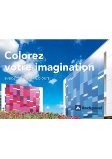 Panneaux de bardage pour façade colorée  ROCKPANEL COLOURS