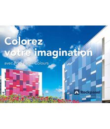 Panneaux de bardage pour façade colorée  ROCKPANEL COLOURS