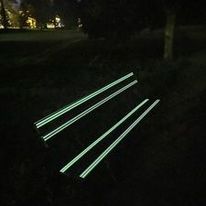 Barre de seuil colorée et luminescente - MOONLIGHT FRANCE