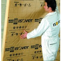 Panneau d'isolation de hauteur d'étage | Monospace 35 revêtu Kraft/ 35 Contact