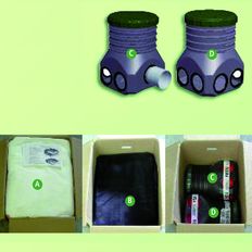 Kits pour filtres drainés et non drainés en assainissement non collectif | Kits pour filtres ANC