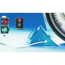 Système de sécurisation des zones de transbordement | Sabot de sécurité et feux de signalisation