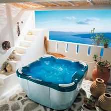 Spa air/eau 4 places pour intérieur ou extérieur | Hydrospa 608-609