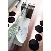 Ligne de meubles avec vasques en marbre de synthèse | Domus Sagomata