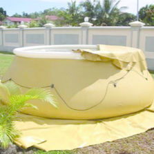 Citerne souple pour stockage de liquides | Citerne Souple Ouverte
