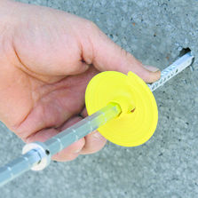 Cheville de fixation invisible et universelle pour ITE | Sto-Ecotwist