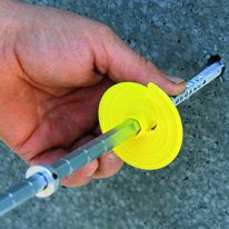 Cheville de fixation invisible et universelle pour ITE | Sto-Ecotwist