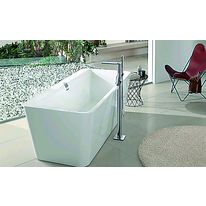 Baignoire rectangulaire ou ovale à encastrer ou à poser en ilot | Squaro Edge 12