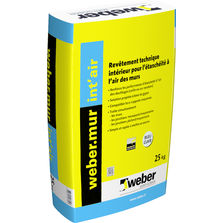 Revêtement d’étanchéité à l’air pour maçonnerie | Weber.mur int'air