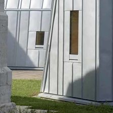 Zinc clair engravé pour façade et couverture | AZENGAR