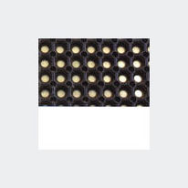 Gratte-pieds en anneaux de caoutchouc pour intérieur et extérieur | Caillebotis