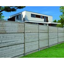 Palissade antibruit à parements bois et âme isolante | NoSound