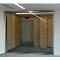 Châssis fixe coupe-feu aluminium à rupture de pont thermique - EI60 | Gamme AluTeq