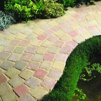 Pavés en deux tailles et quatre teintes | Patchwork