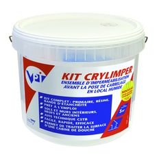Système de protection à l'eau sous carrelage | Kit Crylimper