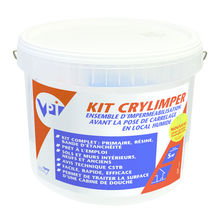 Système de protection à l'eau sous carrelage | Kit Crylimper