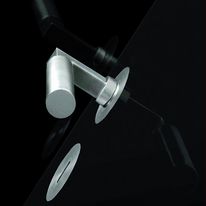 Rosace affleurante pour porte à recouvrement et standard | Plan Design