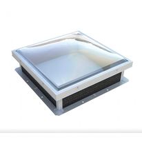 Lanterneau fixe pour toiture avec étanchéité | Skydôme et Skyclair