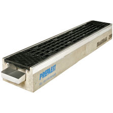 Caniveaux avec grille pour voies ferrées | Drainirail