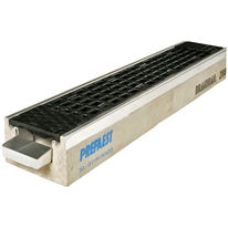 Caniveaux avec grille pour voies ferrées | Drainirail