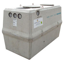 Fosse toutes eaux avec préfiltre et sorties pour épandage | Gamma Compact