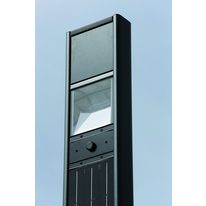 Lampadaire solaire intelligent à double éclairage | Photolight Straight