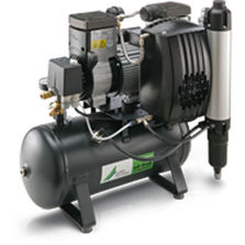 Station de compression avec réservoir jusqu?’à 90 l | Station de compression standard avec sécheur