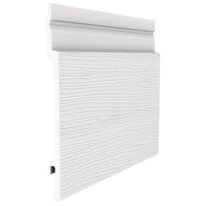 Bardage PVC | DURASID ORIGINAL Clin vertical 167 mm gros veinage RAL 9010 Blanc en PVC cellulaire - 52416790-5.00