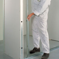 Gamme de cloisons distributives plaques de plâtre sur ossature métallique  | Prégymétal D Distributive