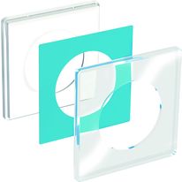 Appareillage à plaque transparente personnalisable | Odace You