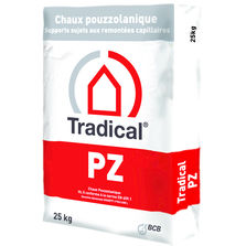 Chaux aérienne pour le traitement des remontées capillaires | Tradical PZ