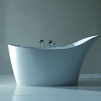 Baignoire à dossier incliné en pierre volcanique | Amalfi