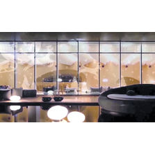 Panneau en verre à LEDS pour diffusion de messages et images | Digimeg