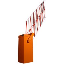 Barrière levante motorisée herse grillagée | BL46