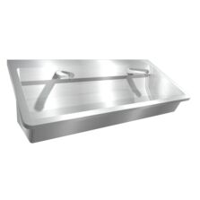 Lavabo rigole en acier inoxydable | Perfect II électronique Hansa Electra