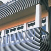 Grille à lames filantes en aluminium | ABF