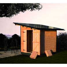 Abri de jardin avec toiture photovoltaïque | Solairebox 5