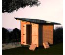 Abri de jardin avec toiture photovoltaïque | Solairebox 5