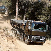 Camion 120 t avec mode de conduite spéciale chantier | Euro 6 K 380