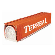 Coffre de volet roulant en terre cuite jusqu'à 5,2 mètres de longueur | Coffre de volet roulant