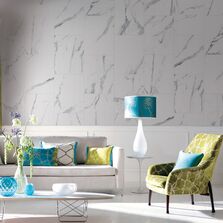 Lambris décoratif PVC effet minéral marbré | Feventa Grey Art-Panel 