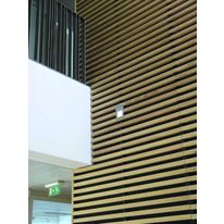 Panneau ligné acoustique en bois massif | Panneau ligné acoustique