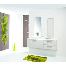 Meuble vasque modulable et accessoires assortis | Zoé