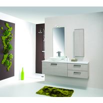 Meuble vasque modulable et accessoires assortis | Zoé