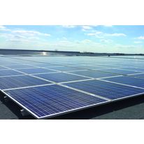 Structure pour la pose de panneaux solaires en toiture-terrasse | Inova PV Lite