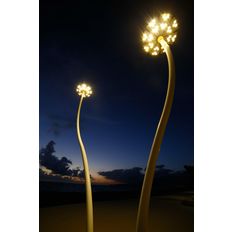 Luminaire urbain à LED en forme de fleur ultra modulable - MARGO | RAGNI